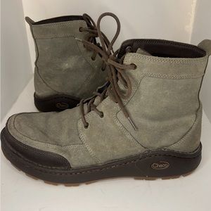 Mens Chaco Vibram Sole Boots/Shoes Sage Green Sz 10.5